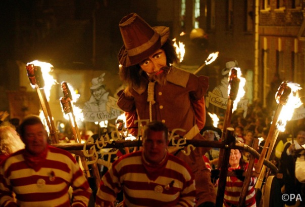 Customs and Traditions - Bonfire Night - Lewes